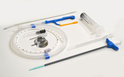 Система для венозно-артериального доступа c портом эллипсовидным PORT TI (титановым) с катетером 8 F и набором для установки купить оптом в Кирове
